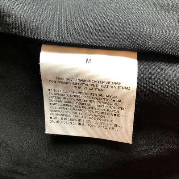 Old Navy Black Dress Coat - Picture 7 of 8